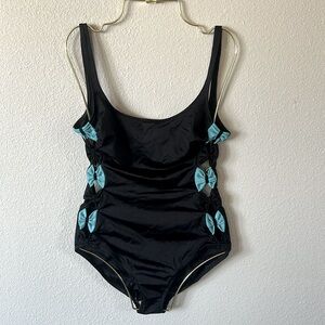 Sirena Vintage One Piece Bow Swimsuit